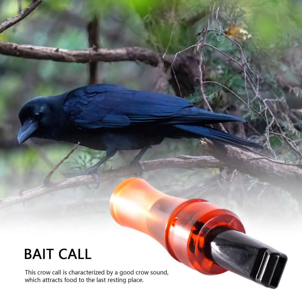 Crow Call Whistle – Realistic Bird Caller for Hunting & Outdoors Crow Call Whistle Babs