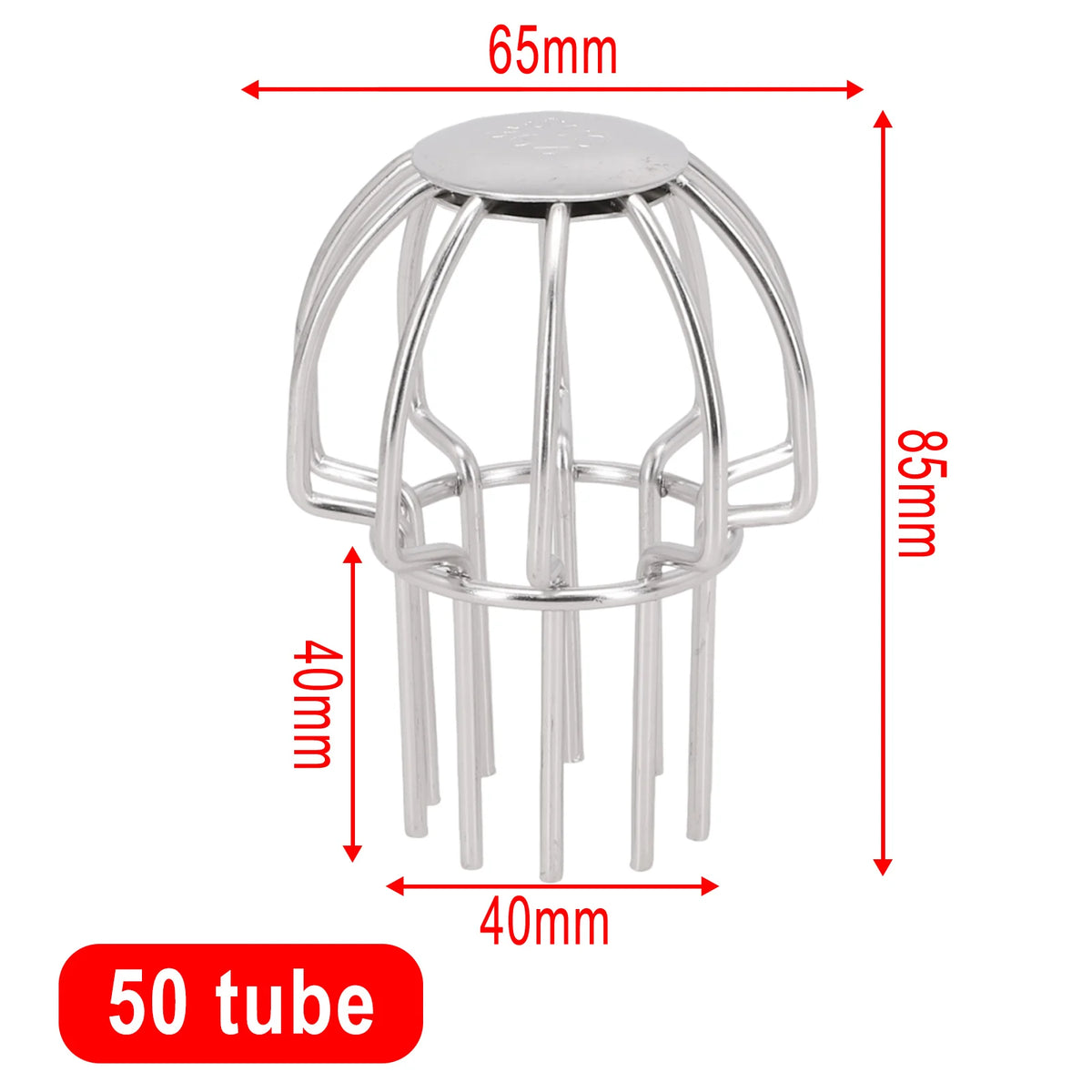 Stainless Steel Gutter Leaf Guard Drain Strainer 50–160mm Drain Leaf Guard Babs