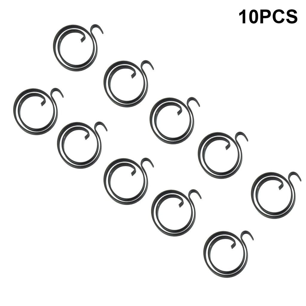 10pcs Door Handle Lever Replacement Springs – 2 Turn, Matt Black Door Handle Springs Babs