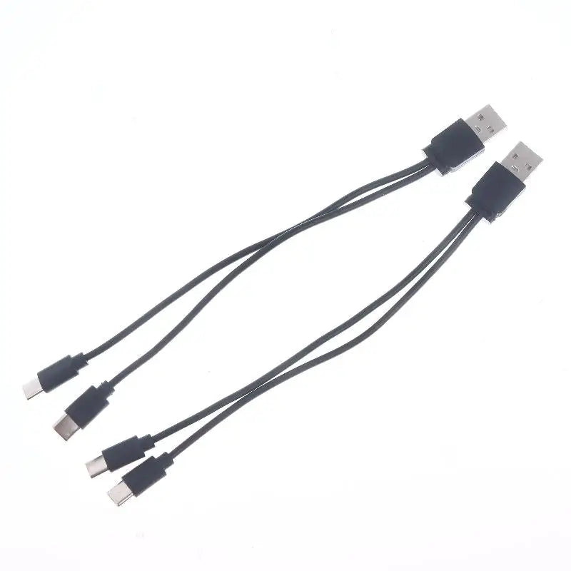 USB to USB-C Multi-Port Splitter Cable 20cm – 2 to 5 Ports USB-C Splitter Cable Babs 1 to 2 2PCS