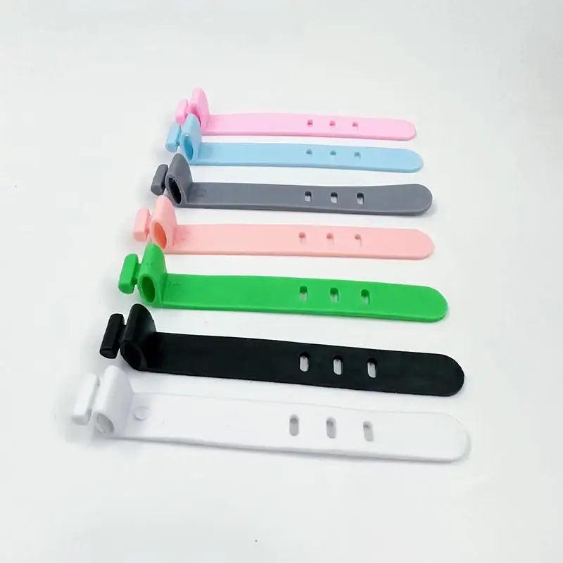 Silicone Cable Organizer Bobbin Winder Set 20 pcs – Cord Manager Cable Organizer Set Babs