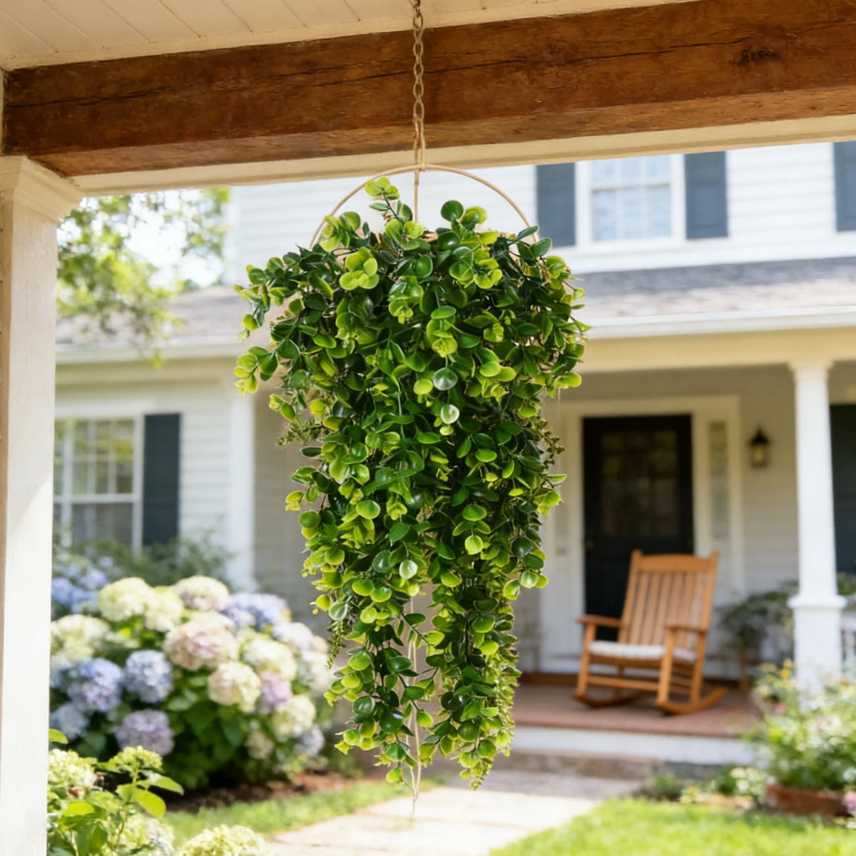 6pcs Artificial Eucalyptus Hanging Vines – Faux Greenery Decor Artificial Hanging Vines Babs