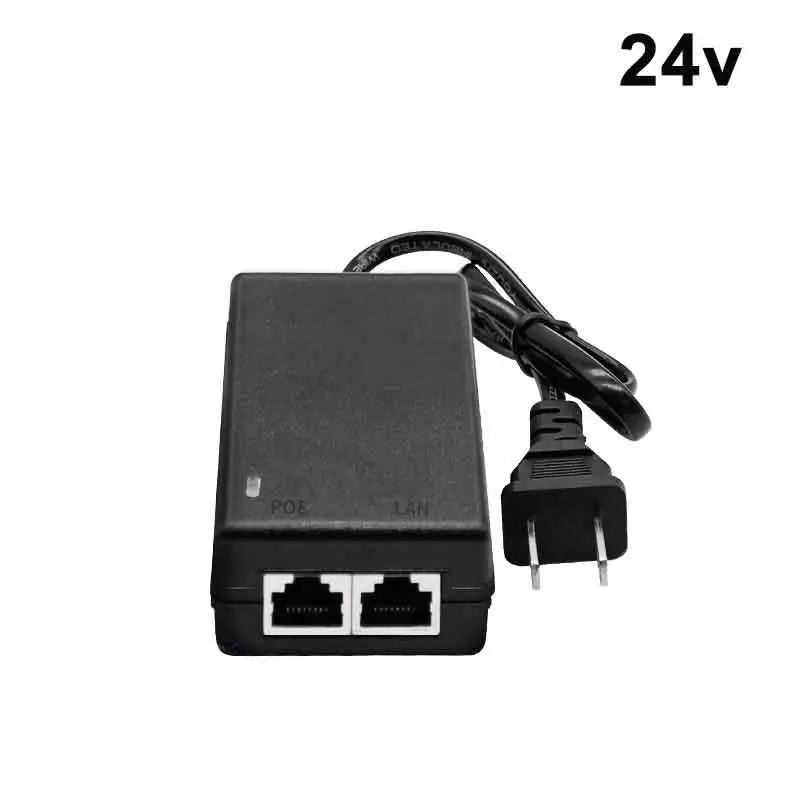 HUXUAN POE Adapter 24V 48V Power Injector for Router Repeater POE Power Adapter Babs 24V