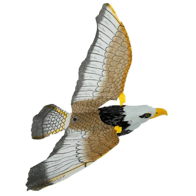 Hanging Eagle Bird Deterrent – Realistic Hawk Scarecrow Decoy Bird Deterrent Decoy Babs