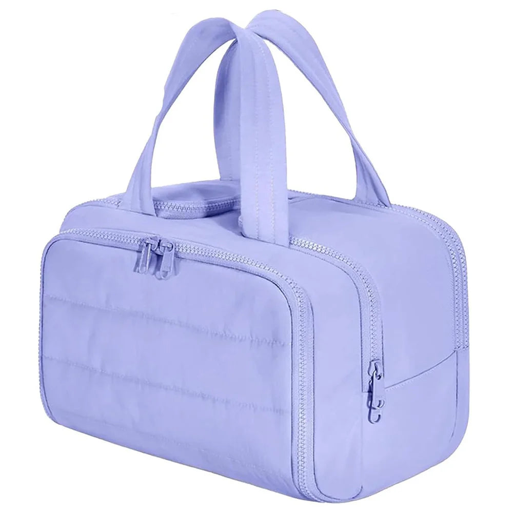 Large Waterproof Travel Toiletry & Makeup Organizer Bag Travel Toiletry Bag Babs Purple