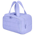 Large Waterproof Travel Toiletry & Makeup Organizer Bag Travel Toiletry Bag Babs Purple