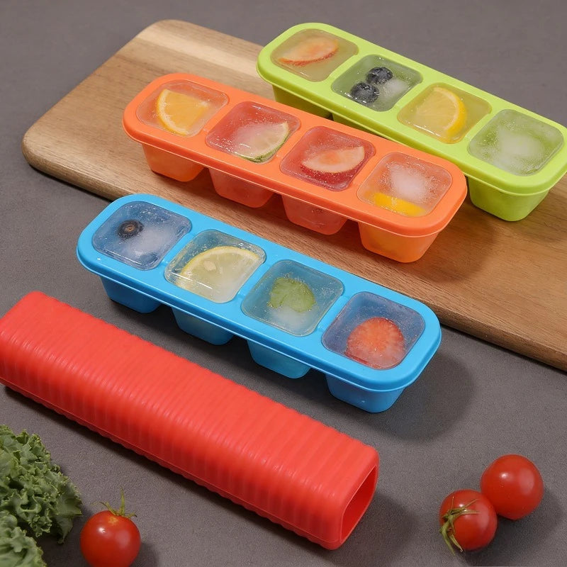 Easy Release Press Ice Cube Mold – Eco-Friendly & Reusable Ice Cube Mold Babs