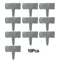 No-Dig Garden Edging Borders – Imitation Stone Lawn Fence 10/20Pcs Garden Edging Borders Babs 10Pcs