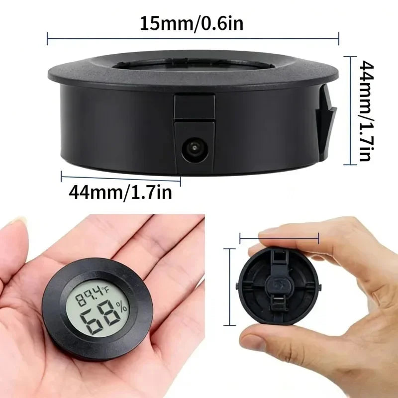 Mini Digital Thermometer Hygrometer -50~70°C | 4/6/8 Pack Thermometer Hygrometer Babs
