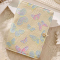 Butterfly Embroidered A5/A6 6-Ring Loose-Leaf Journal Notebook Loose-Leaf Journal Babs A6 Beige