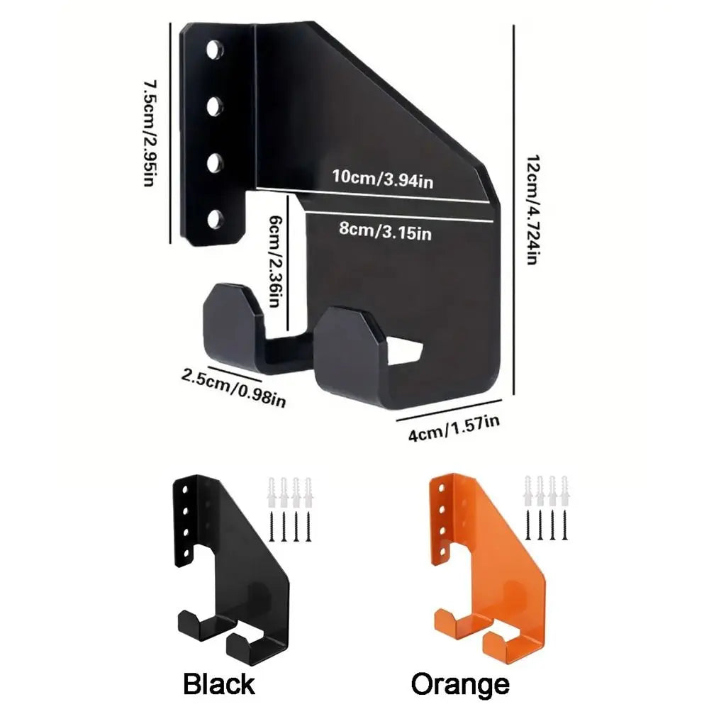 Heavy-Duty Iron Wall Mount Chainsaw Holder & Tool Rack Tool Wall Mount Rack Babs
