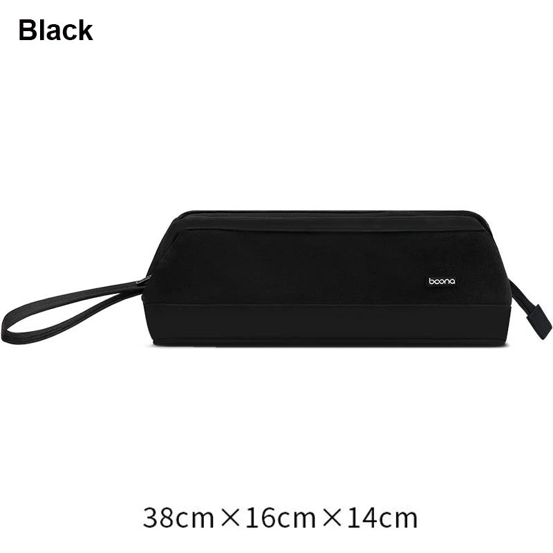 Waterproof Hair Dryer Storage Bag | Travel Organizer Case Hair Tool Storage Bag Babs Black 38x16x14cm