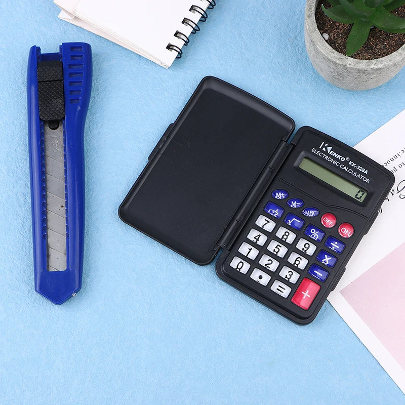 HUXUAN 8-Digit Pocket Mini Calculator – Compact & Portable Pocket Calculator Babs Default Title