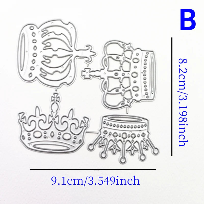 Birthday Candle Metal Cutting Dies Scrapbooking Stencil Template Metal Cutting Die Babs 1PC B