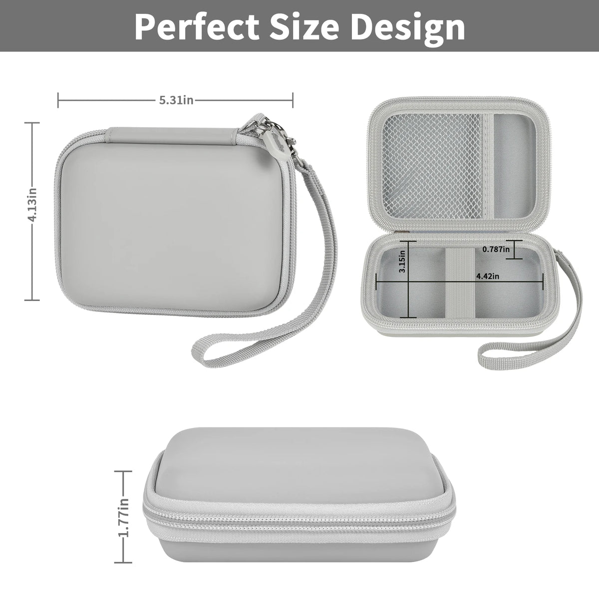 MagSafe Power Bank Hard Case – EVA Travel Storage Bag | paiyule Power Bank Storage Case Babs