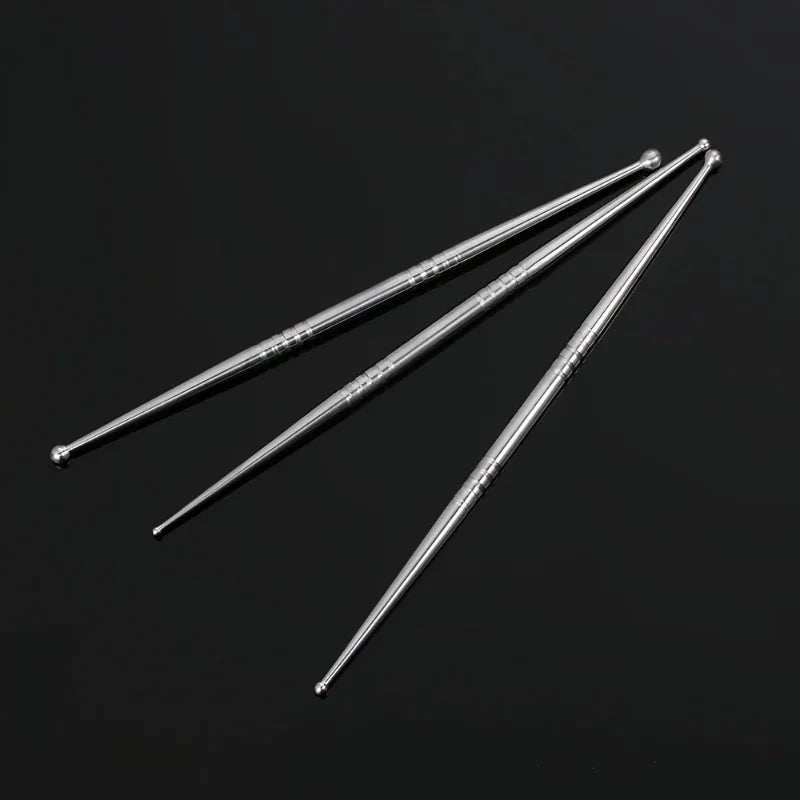 3-Piece Metal Pottery & Clay Sculpting Tool Set – Ceramic Carving Clay Sculpting Tools Babs