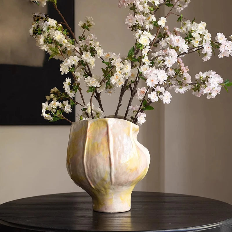 Modern Handmade Ceramic Vase – Elegant Home Décor Ornament Ceramic Decorative Vase Babs