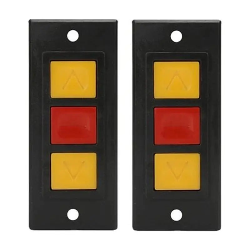 Garage Door Concealed Button Switch 2-Piece Set – Roll Door Door Button Switch Babs