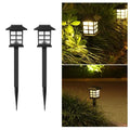2-Pack Solar Pathway Lights – IP65 Waterproof LED Garden Lamps Solar Pathway Lights Babs Warm Light