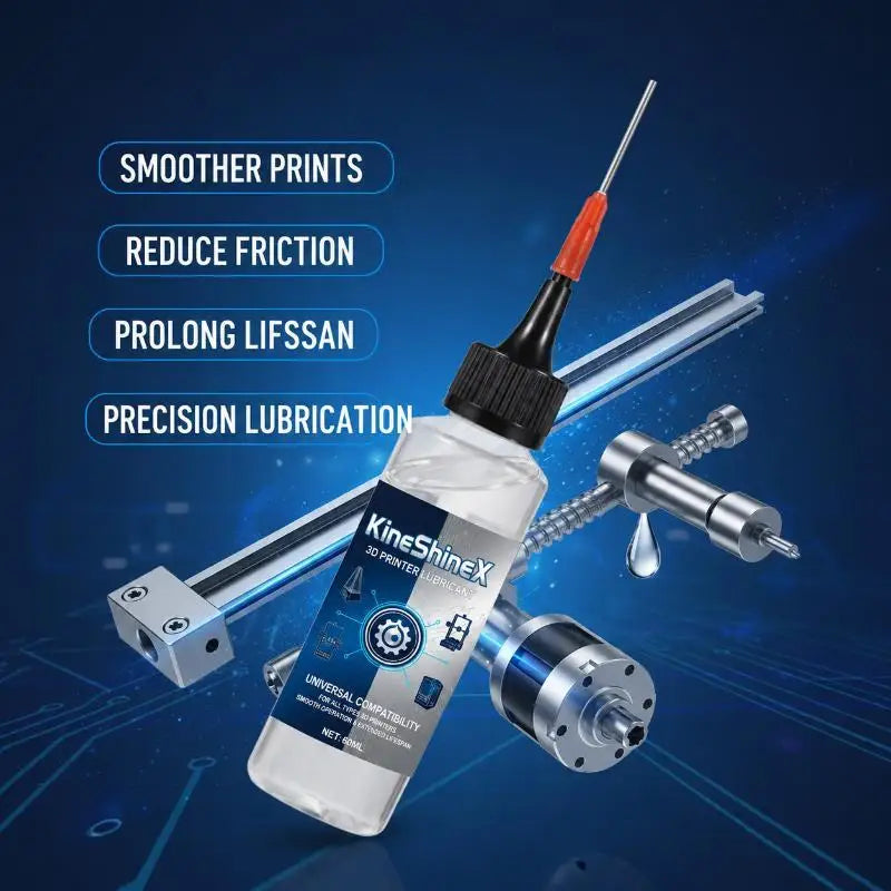 HUXUAN 60ml 3D Printer Lubricating Grease – Rails & Lead Screws 3D Printer Lubricant Babs
