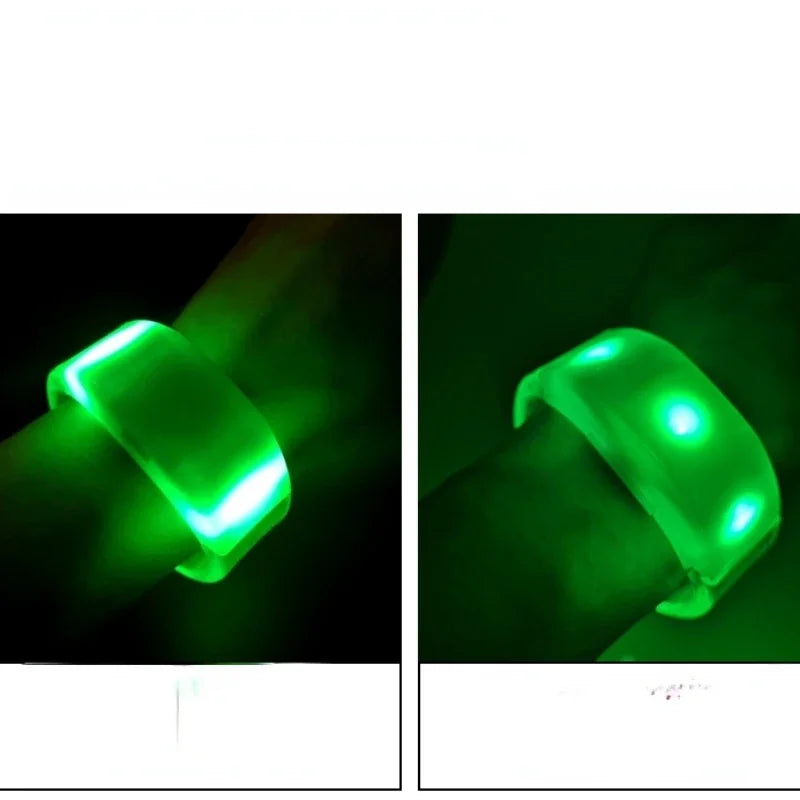 10-Pack LED Color-Changing Party Bracelets – 15 Colors LED Party Bracelets Babs