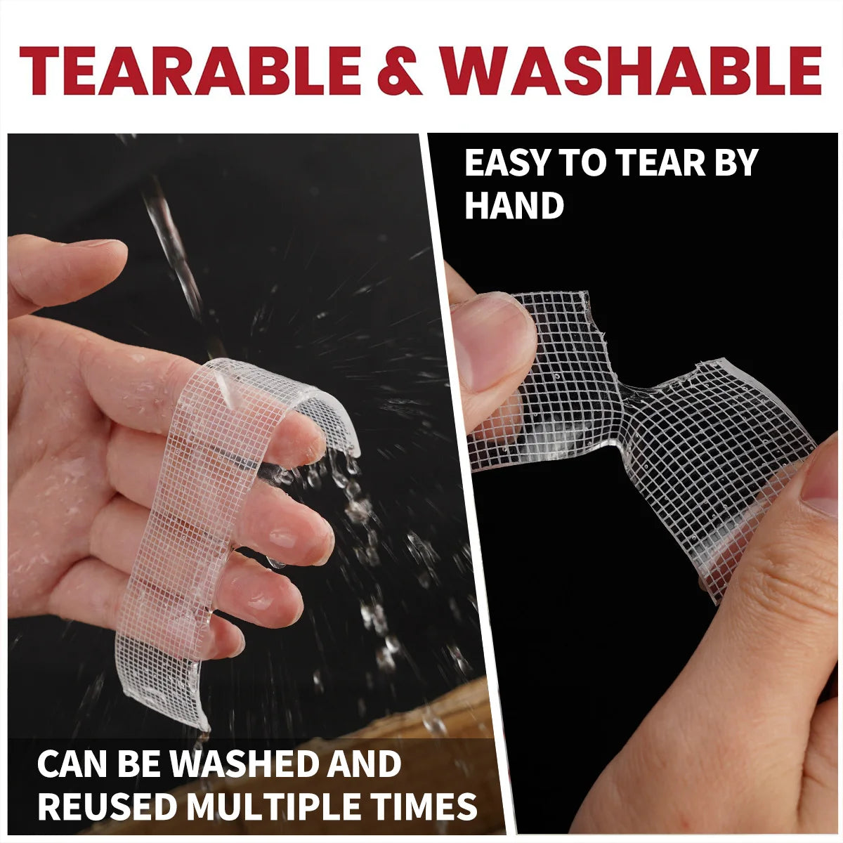 5m Nano Double-Sided Tape – Transparent, Waterproof & Reusable Double-Sided Tape Babs