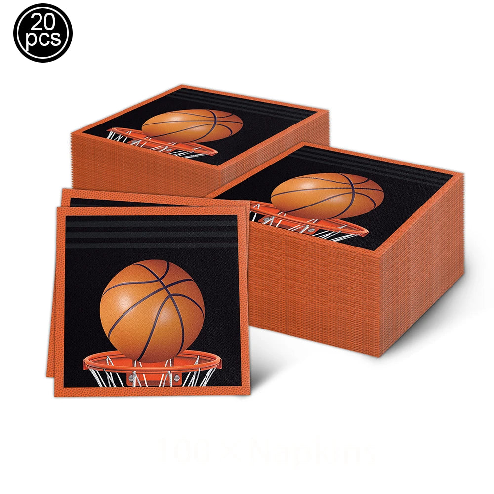 Basketball Birthday Party Supplies – Plates, Cups, Balloons & More