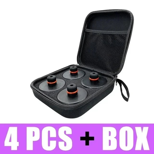 Tesla Model 3/Y/S/X Rubber Jack Pad Adapter Set (4-Pack) Car Jack Pad Adapter Babs 4pcs with box