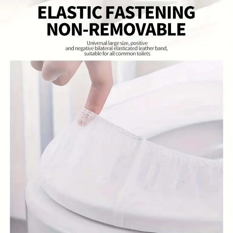 30-Pack Disposable Flushable Toilet Seat Covers for Travel Toilet Seat Covers Babs