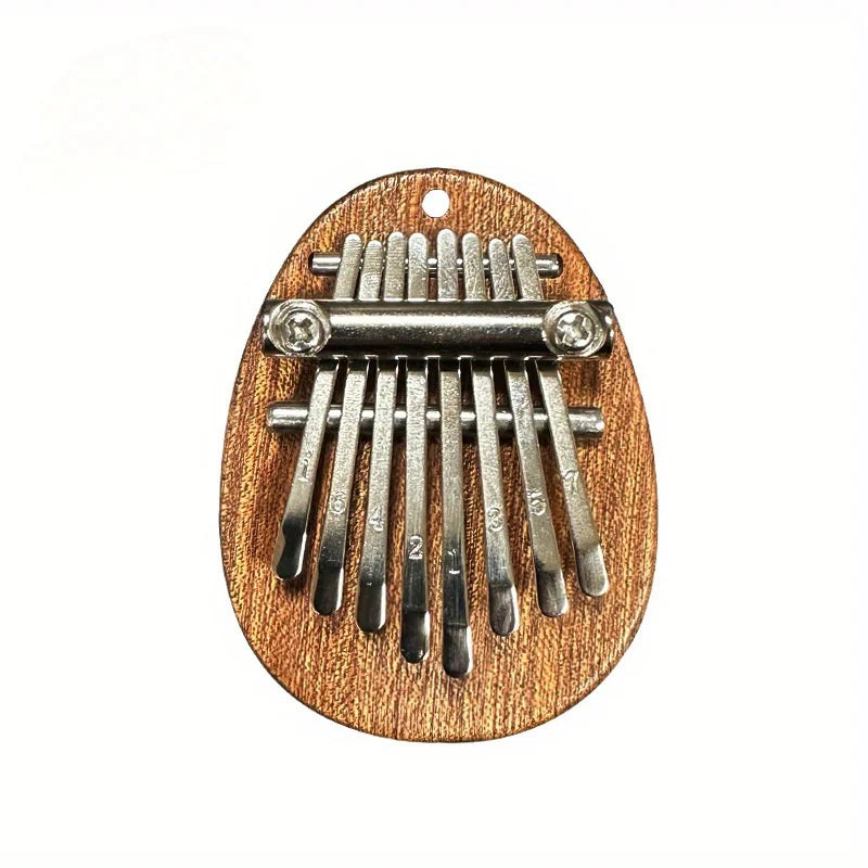 8-Tone Mini Kalimba Thumb Piano – Portable Finger Piano Gift Thumb Piano Babs 8 keys