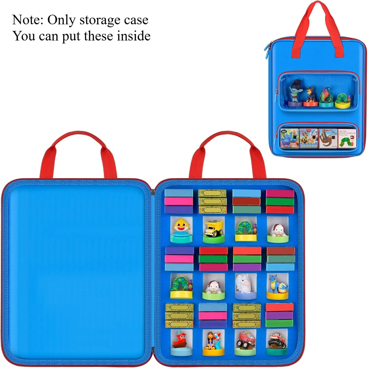 Travel Case for Little Tikes Story Dream Machine Books & Figures Toy Storage Bag Babs