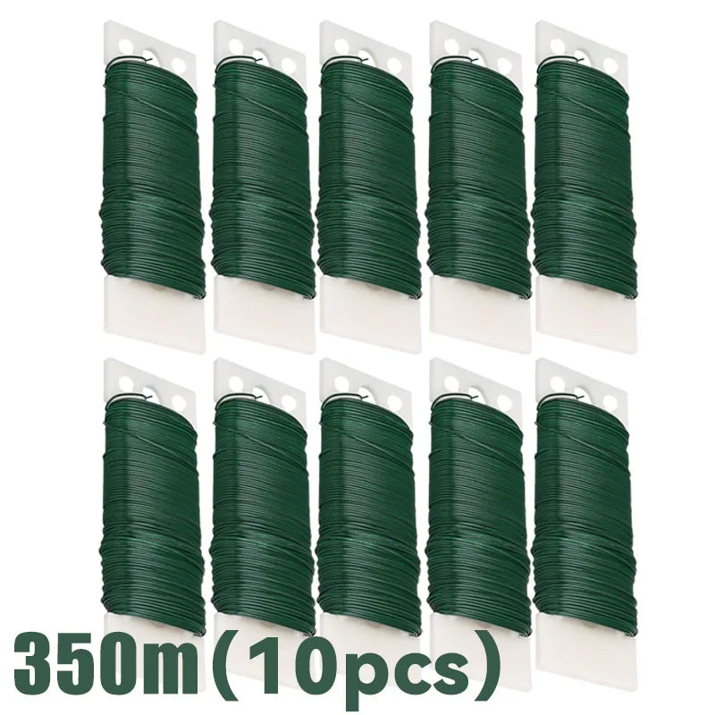 Flexible Green Floral Wire for Wreaths, Garlands & DIY Crafts Floral Craft Wire Babs 10PCS-350M