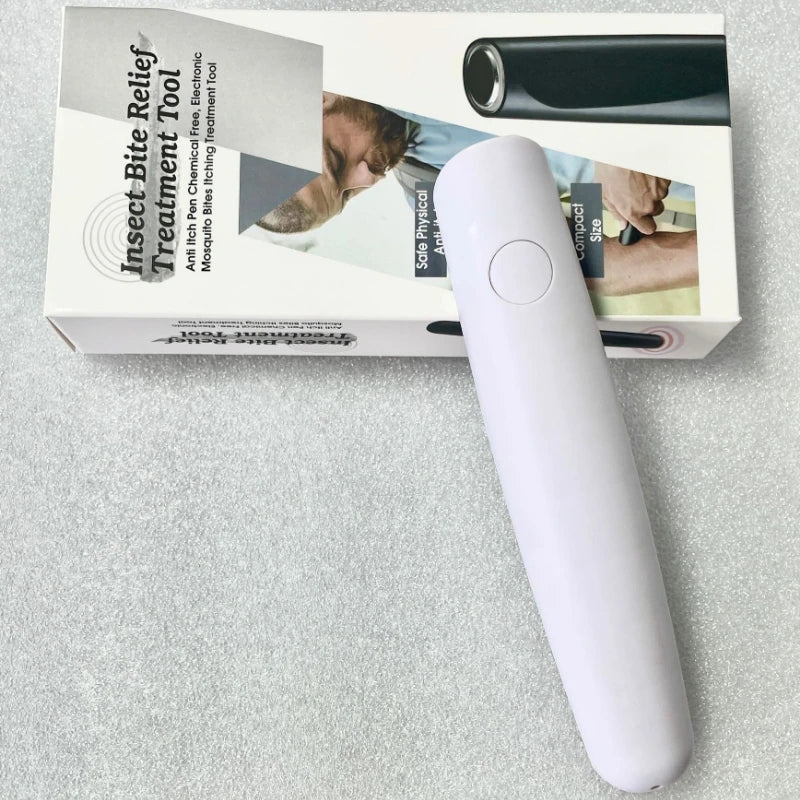 Anti-Itch Pen for Insect & Mosquito Bites – Drug-Free Anti-Itch Pen Babs WHITE No plug