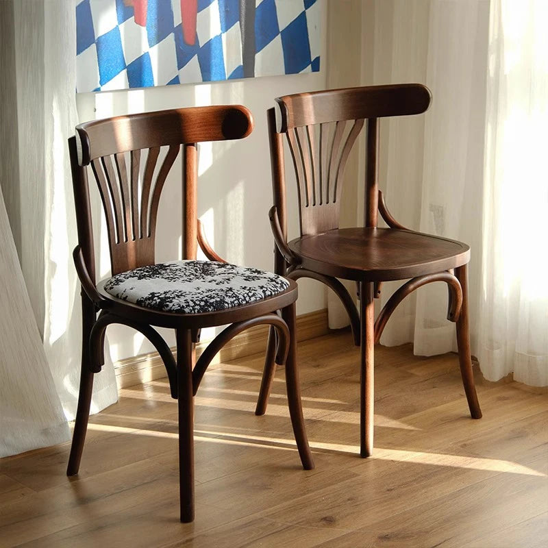 Nordic Solid Wood Dining Chair – Cushioned Modern Design Dining Chair Babs