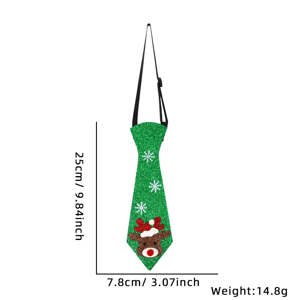 12pcs Kids Christmas Neckties – Santa & Snowman Holiday Ties Kids Holiday Neckties Babs 9