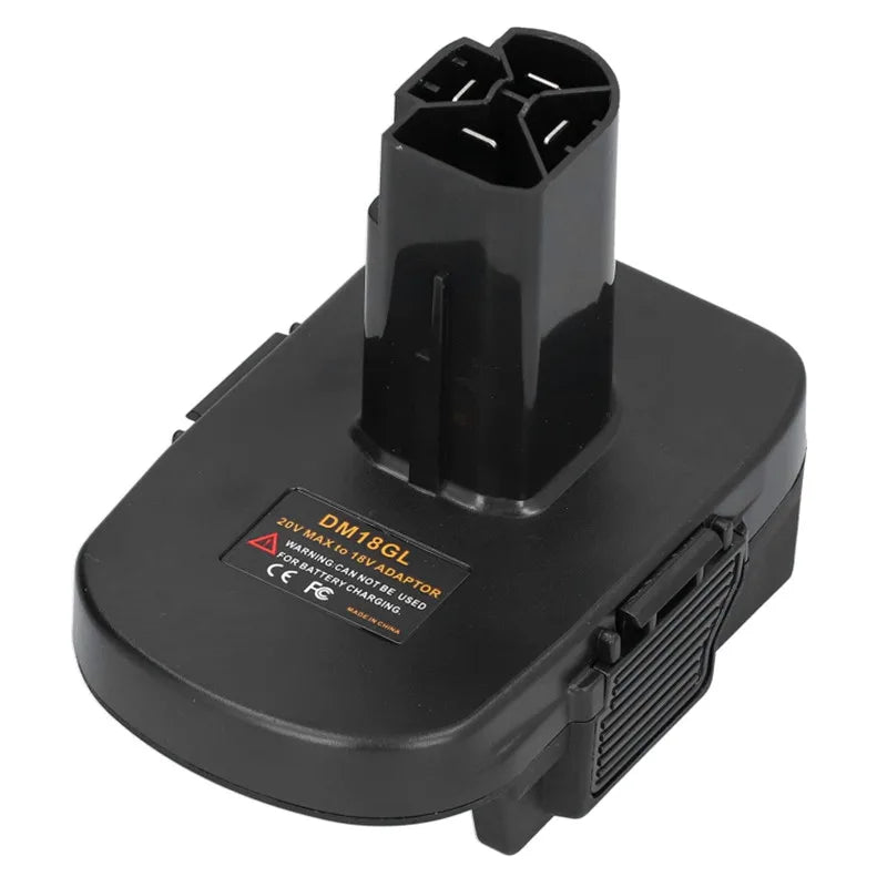 DM18GL BPS18GL Battery Adapter for Dewalt Milwaukee Craftsman Tools Battery Converter Adapter Babs