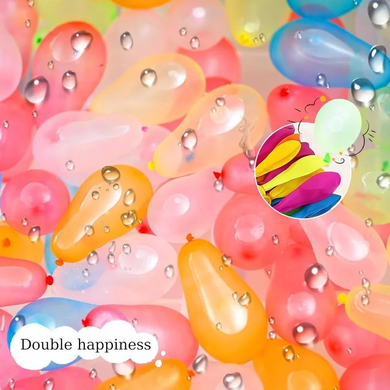 500pcs Latex Water Balloons for Party Games & Summer Fun Water Balloons Babs