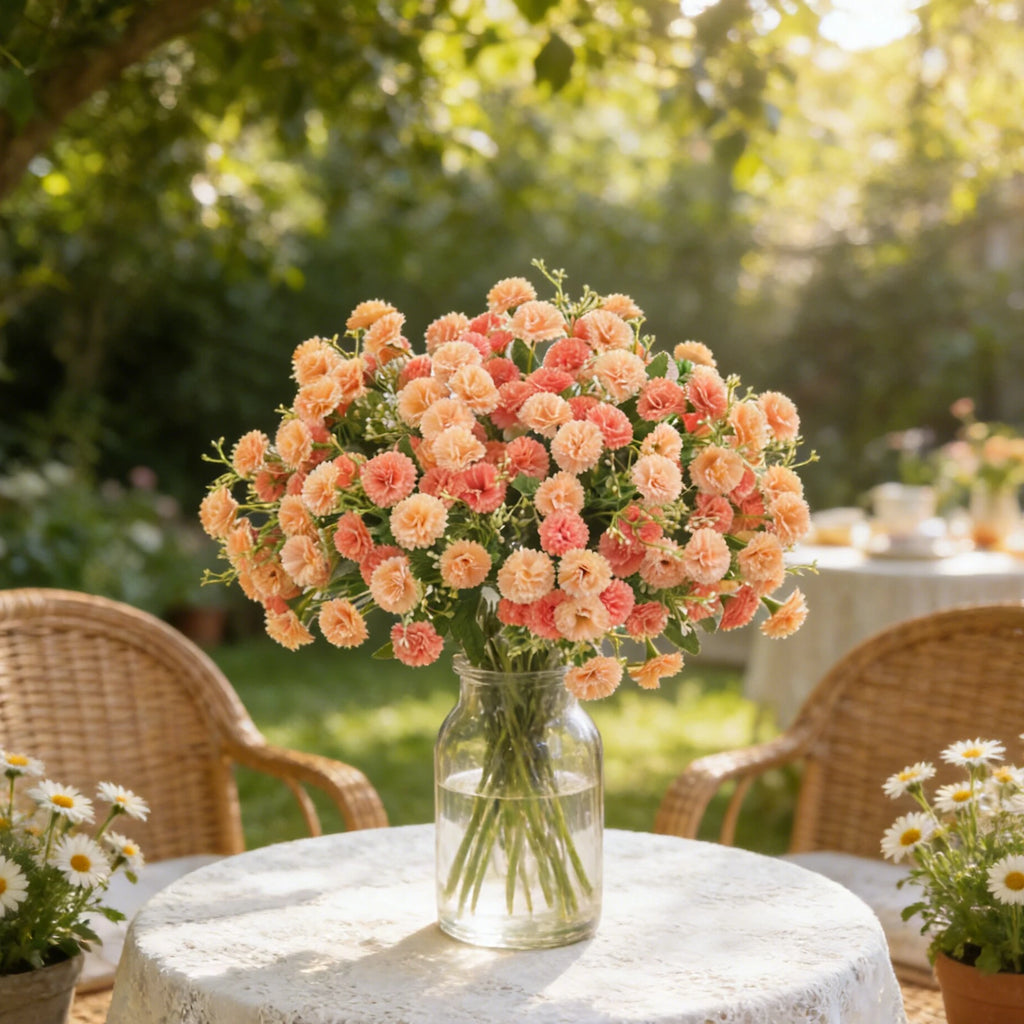 Silk Hydrangea Artificial Flowers for Wedding & Home Décor Artificial Flowers Babs