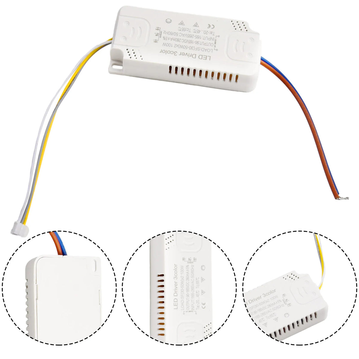 LED Driver 3-Color 8–70W Non-Isolating Transformer | LED Lighting LED Driver Transformer Babs