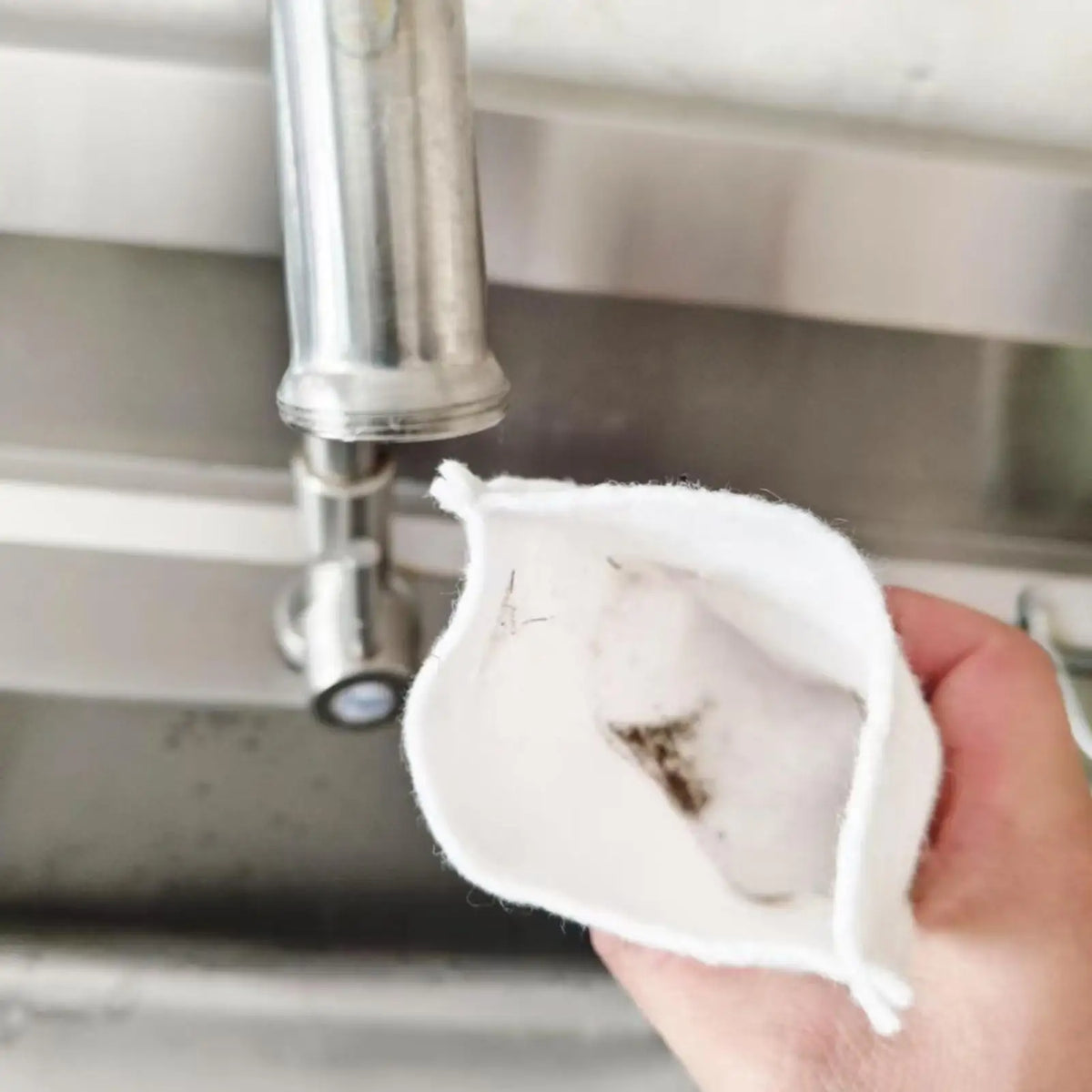 Faucet Filter Cotton Bag – Anti-Splash Tap Water Purifier Faucet Water Filter Babs