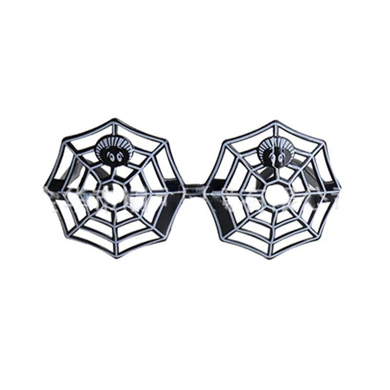 Halloween Novelty Glasses – Bat Pumpkin Spider Web Props Halloween Costume Props Babs 3a