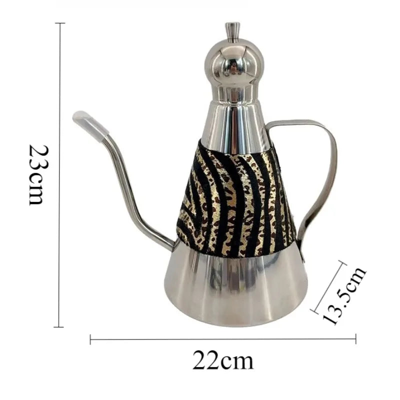 Gooseneck Kettle Stainless Steel 1L | Luxury Pour-Over Coffee & Tea Gooseneck Tea Kettle Babs 22X13.5X23.5-Style A