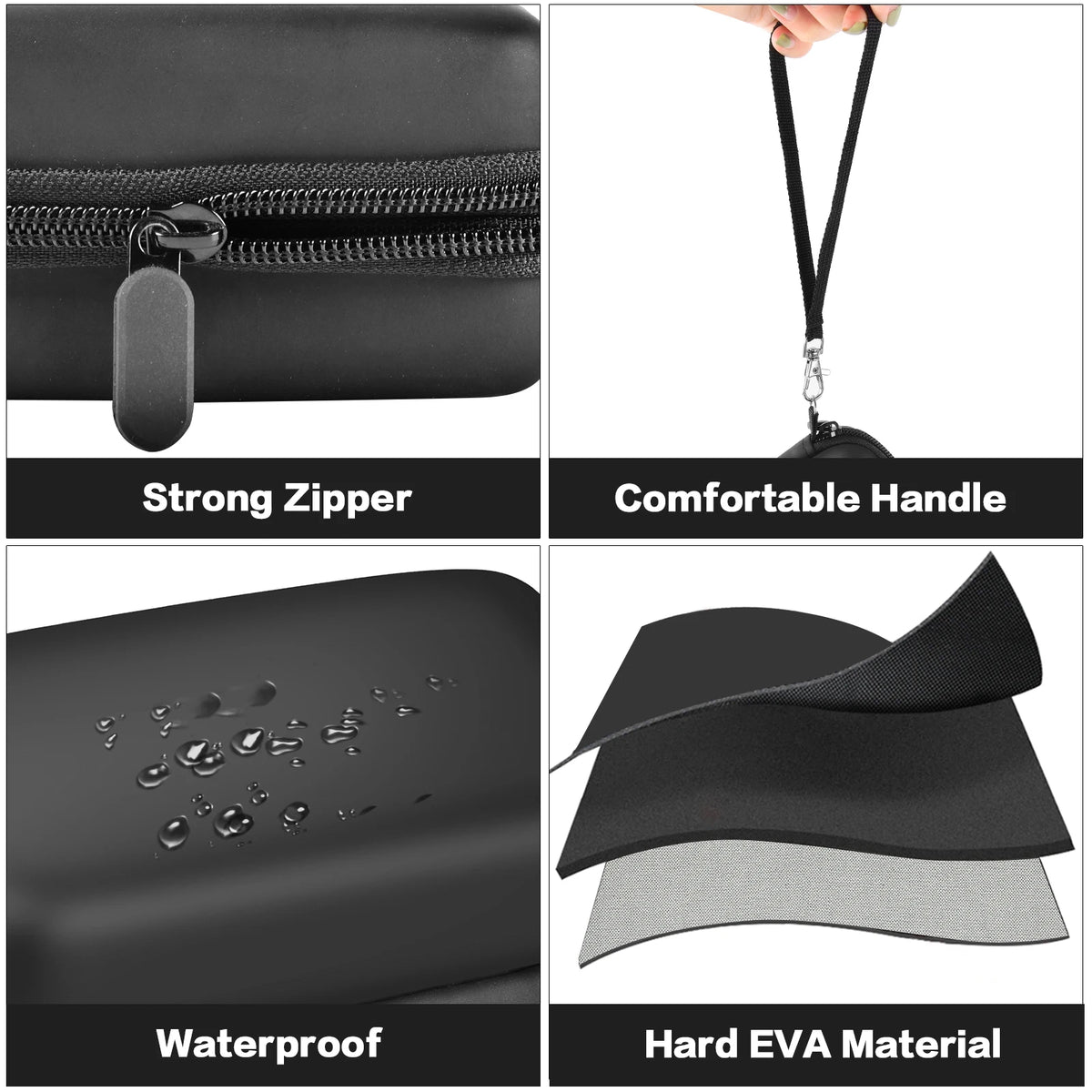 EVA Hard Shell Vlogging Camera Case for Kids & Teens Camera Carrying Case Babs