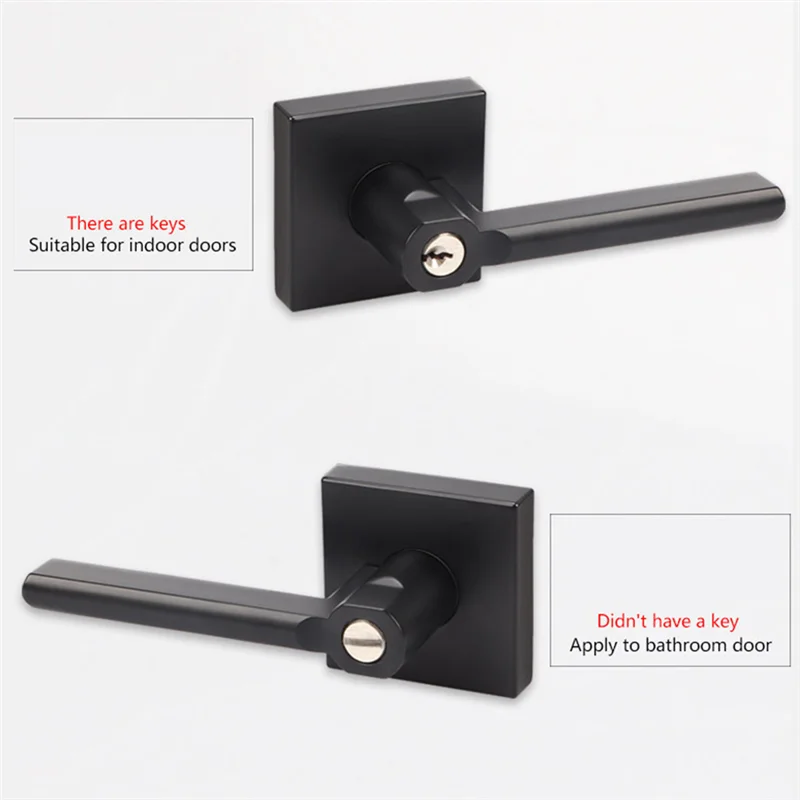 3-Lever Door Lock Set – Passage, Privacy & Entry, Zinc Alloy Door Lock Set Babs