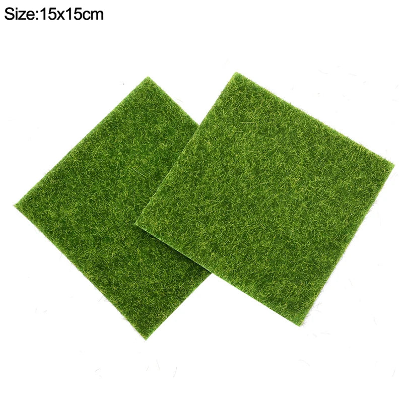 Mini Wooden Fence for Fairy Garden, Dollhouse & DIY Crafts Miniature Wooden Fence Babs 2pcs 15cm grass mat