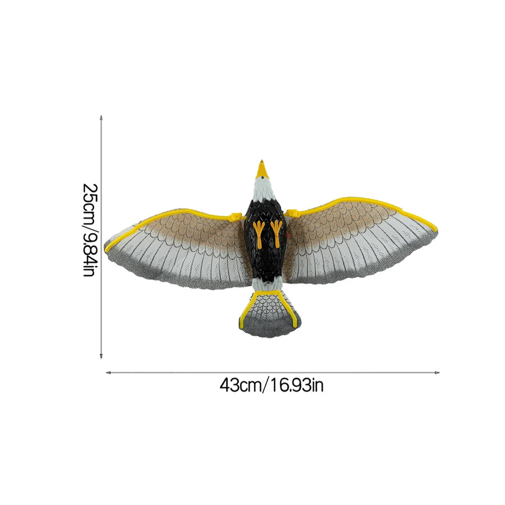 Hanging Hawk Eagle Decoy Bird Repellent – Garden Deterrent Bird Deterrent Decoy Babs