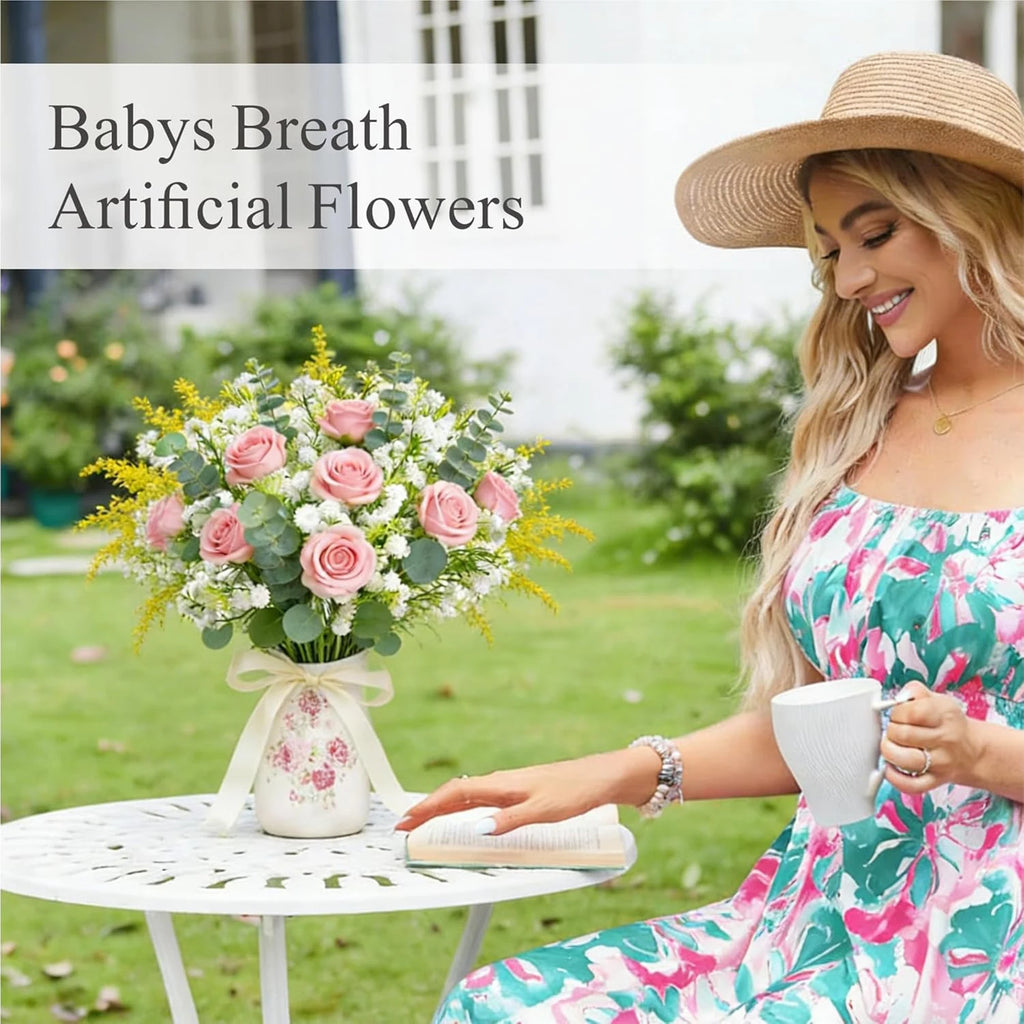 Artificial Gypsophila Bouquet – Wedding & Home Décor Artificial Flower Bouquet Babs