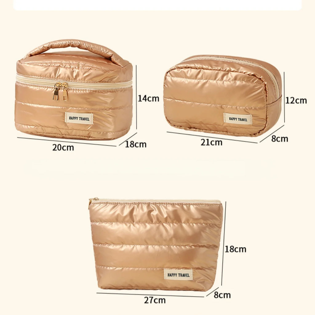 Women's Large Waterproof Travel Makeup & Toiletry Bag Cosmetic Toiletry Bag Babs