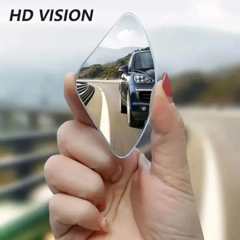 2pcs 360° Wide-Angle Blind Spot Car Rearview Mirror – Universal Blind Spot Mirror Babs