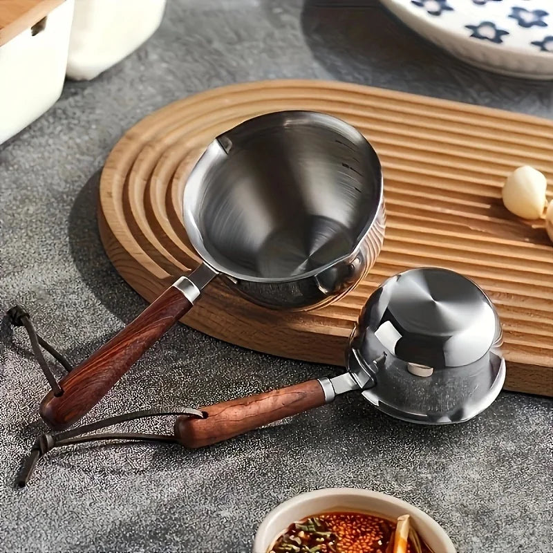 Stainless Steel Mini Butter & Chocolate Melting Pot Set Mini Melting Pot Babs 120-200ml